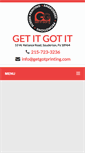 Mobile Screenshot of getgotprinting.com